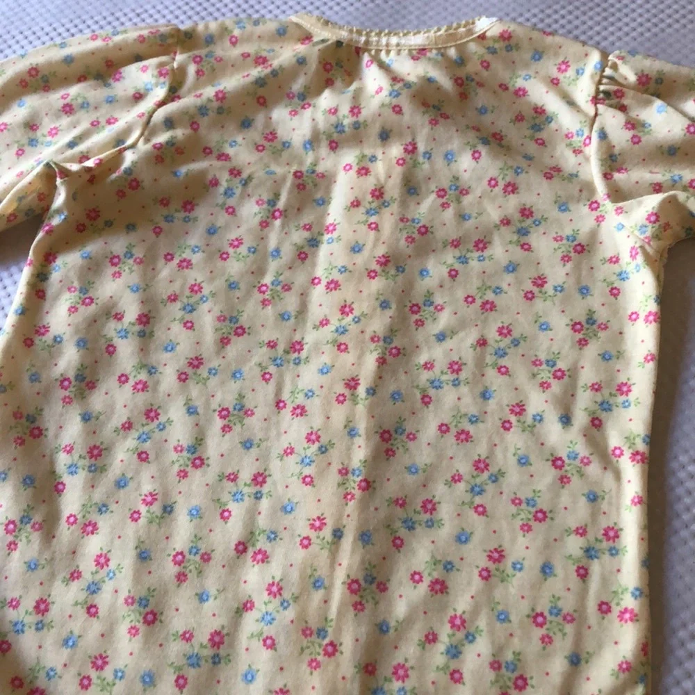 Sleeper floral infant girls sizes 24 months new Carter's polyester zipper